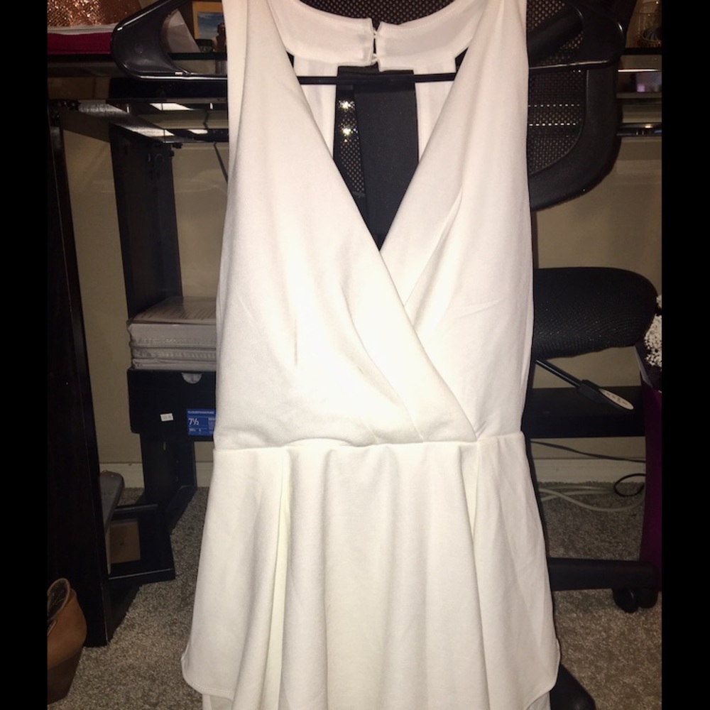 Open back romper